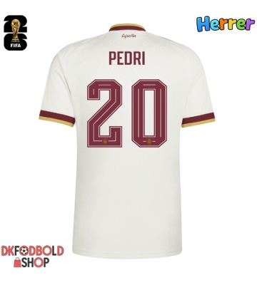 Spanien Pedri Gonzalez #20 Udebanetrøje VM 2026 Kort ærmer